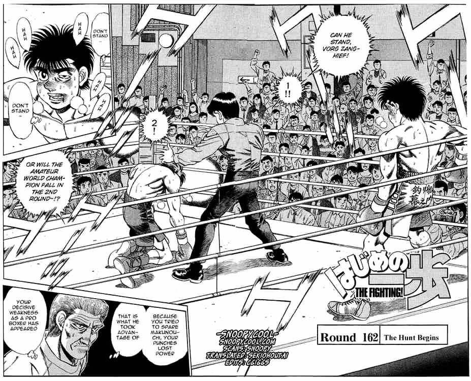 Hajime no Ippo: Fighting Spirit, Chapter 162 image 02